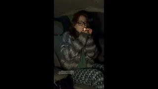 Smoking And Flashing You In My Car (Public)