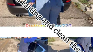 Public farts and cleaning the car