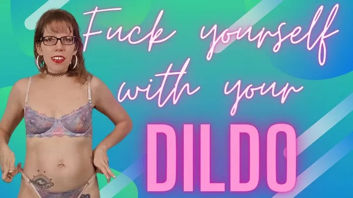 Fuck yourself with your Dildo - Sara Desire XO - femdom dildo joi