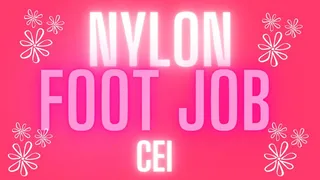 Nylon Foot Job CEI - Sara Desire XO