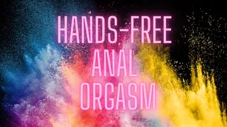 HANDS FREE ANAL ORGASAM - Sara Desire XO - femdom strap-on anal play