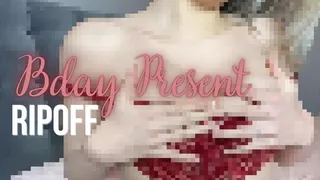 Bday Present Ripoff Fantasy (Pixelated Loser Porn Findom Tribute)