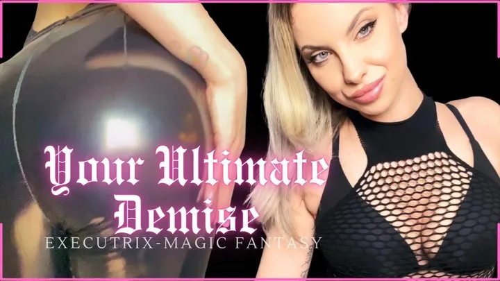 Your Ultimate Demise Goddess Aurora Jade - Sadistic blonde gives you a magic potion to control your cock while teasing you with her big ass in rubber leggings