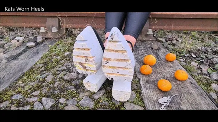 Preparing a Pair of Heels for a Lucky Fan