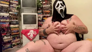 Ghostface Jerks Off with Hitachi