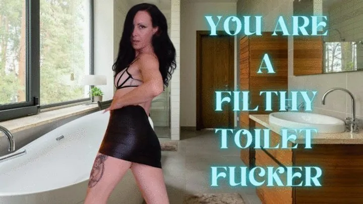 You Are a Dirty Toilet Fucker