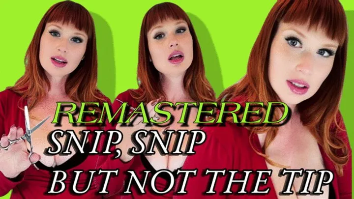 Snip, Snip, Not The Tip Remastered