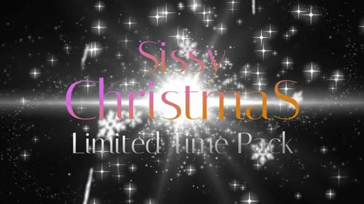 Sissy Christmas Pack- Limited Time