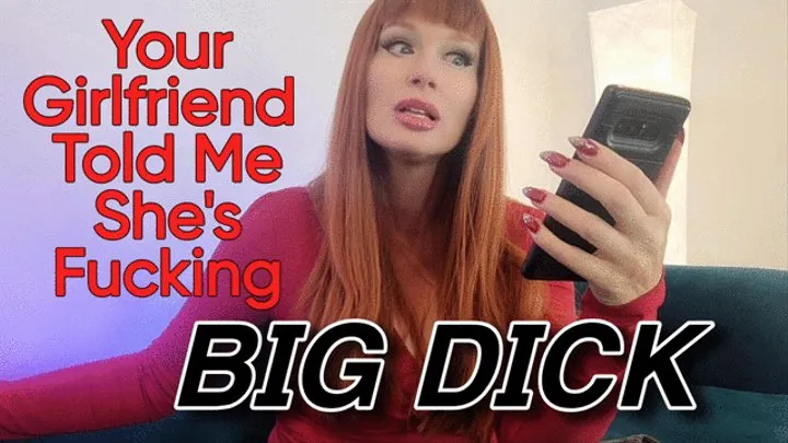 Your Girlfriend Is Fucking Big Dick