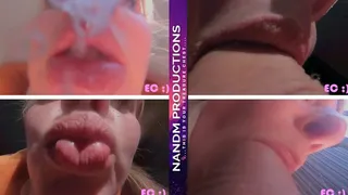 Kissing Lips Blowjob Cumplay 2