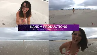 Beach Naked Blowjob HandJob Cum Play