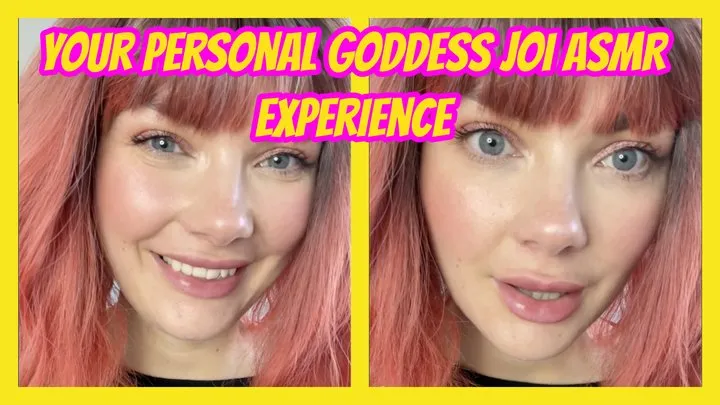 Your Personal Goddess JOI ASMR Experience