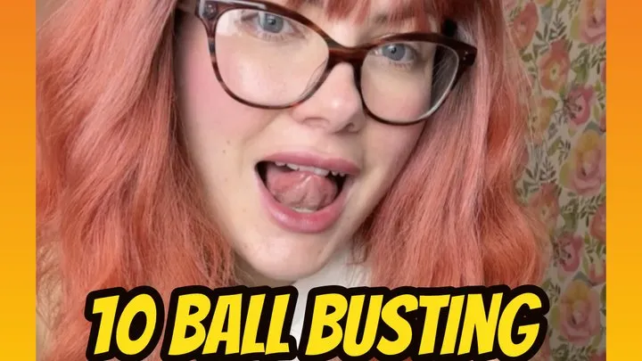 10 CBT Ball Busting Tasks