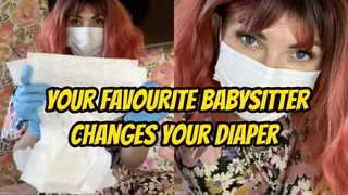 Your Favourite Babysitter Changes Your Diaper