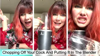 Penectomy - Chopping Off Your Penis And Putting It In The Blender