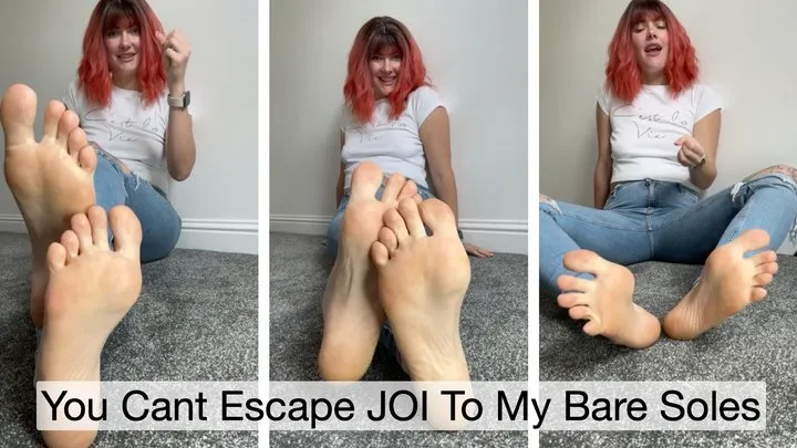 You Cant Escape JOI To My Bare Soles