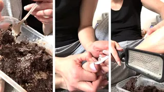 Making A Foot Fetish Brownie