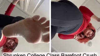 Shrunken College Class Barefoot crush