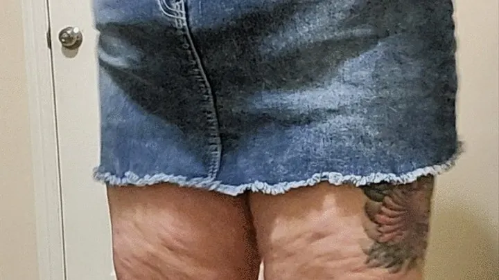 POV Upskirt with lace panties