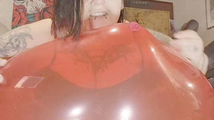 another naughty goth balloon pop video