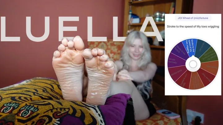 Feet Worship with the Wheel of JOI (mis)Fortune