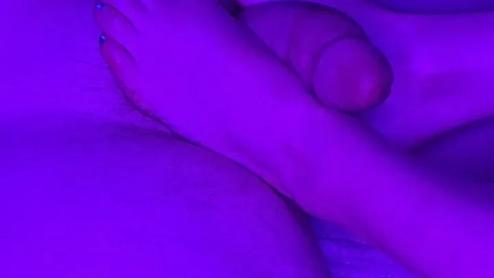 Sexy Late Night Footjob