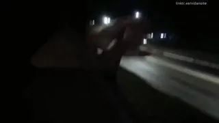 Horny in the road