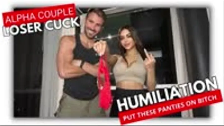 Alpha Couple Humiliates A Perving Beta