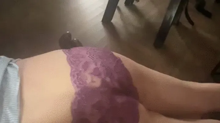 Sissy spanked POV