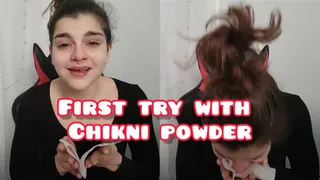 Huge Sneezing Fit with Chikni Powder