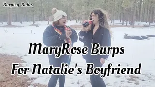 MaryRose Burps for Natalie Luxxurious's Secret Burp Fetish Bf