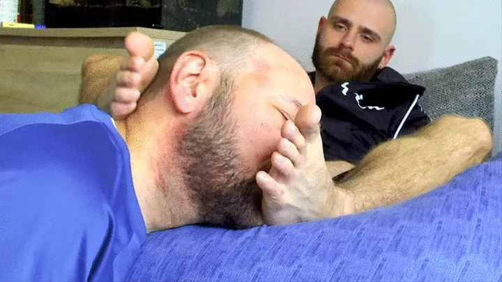 Handsome Guy Receives Sensual Massage, Light Upper Body Tickling & Boner Stimulation