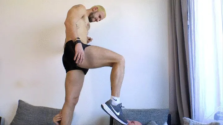 Athletic Guy Riddick Foot Domination & Worship