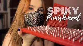 Spiky Punishment From Sadistic Domme