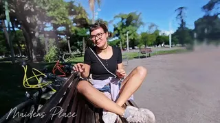 Pissing on a Bench