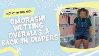 Omorashi Overall Wetting Back In Diapers