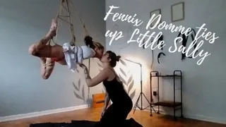 Fennix Domme ties up Little Sally | NEW