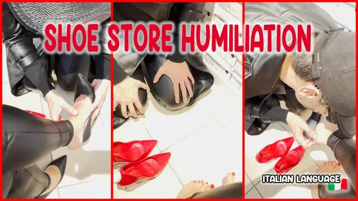 Shoe store humiliation