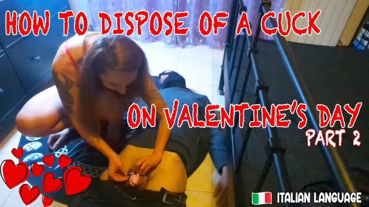 How to Dispose of a Cuck on Valentine&#039;s Day P2 - Come usare un cornuto a San Valentino P2