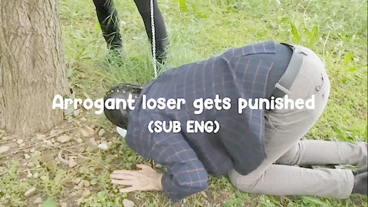 Arrogant loser gets punished - Punizione per un coglione arrogante [SUB ENG]