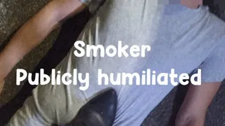 Smoker publicly humiliated SUB ENG MOBILE