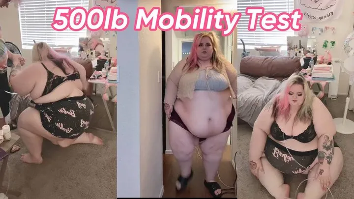 SSBBW Mobility Test STRUGGLES