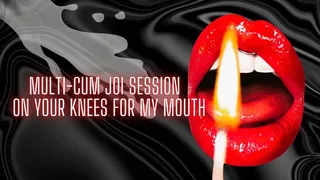 The NLP toolbox: Multi-Cum JOI Session - On Your Knees for My Mouth (Cumshot 1)