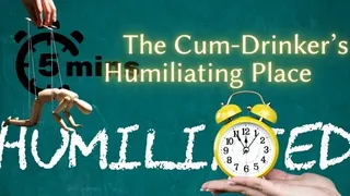 ShameStream: The Cum-Drinker's Humiliating Place