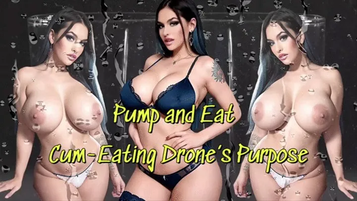 Pump and Eat - Cum-Eating Drone's Purpose