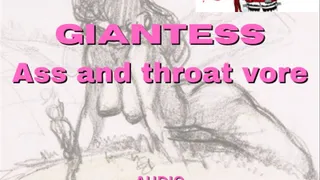 Angry Giantess Capture anal and throat vore AUDIO