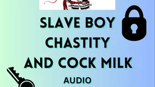 Slave boy chastity and cock milking house Audio
