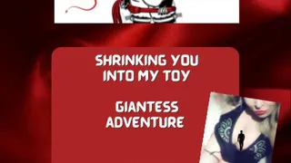 Giantess shrinks you and makes you her play toy audio by Mistress Deville