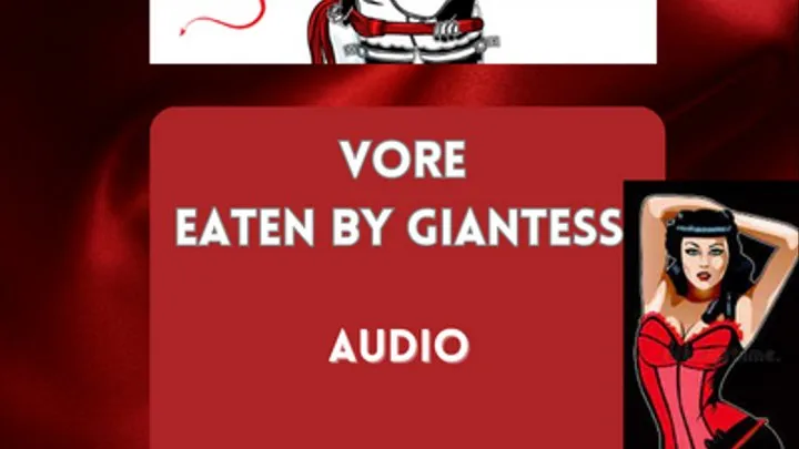 Giantess vore, my tasty snack AUDIO