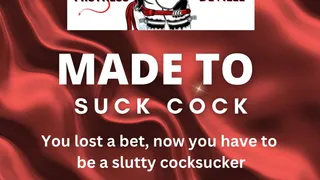 Made to suck cock when you loose a bet, Audio